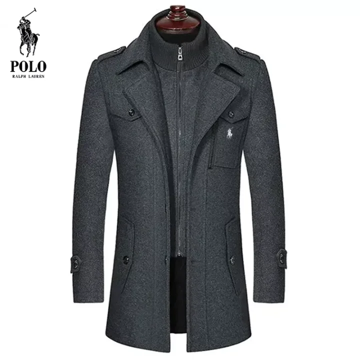 Eleganter Herren Wollmantel – Klassische Edition 1851